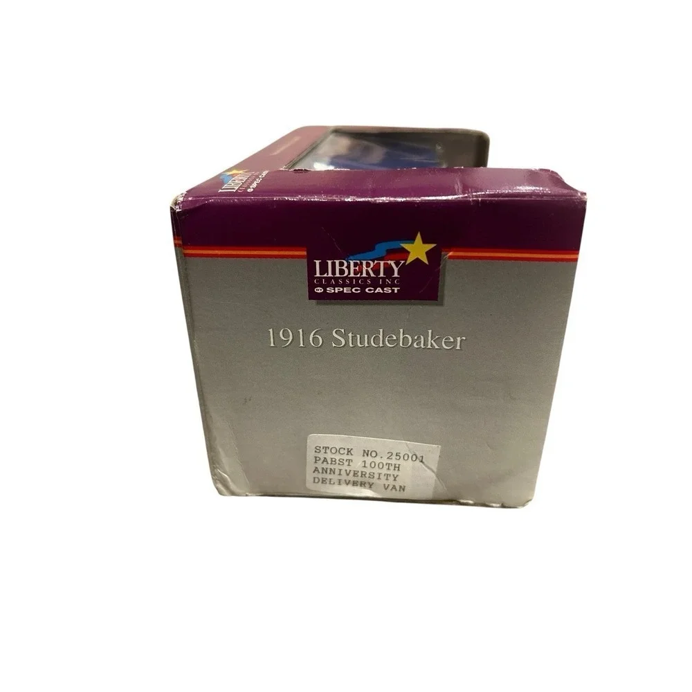 Vintage 1916 Studebaker Bank Liberty Classic Blue Ribbon Delivery Truck NEW